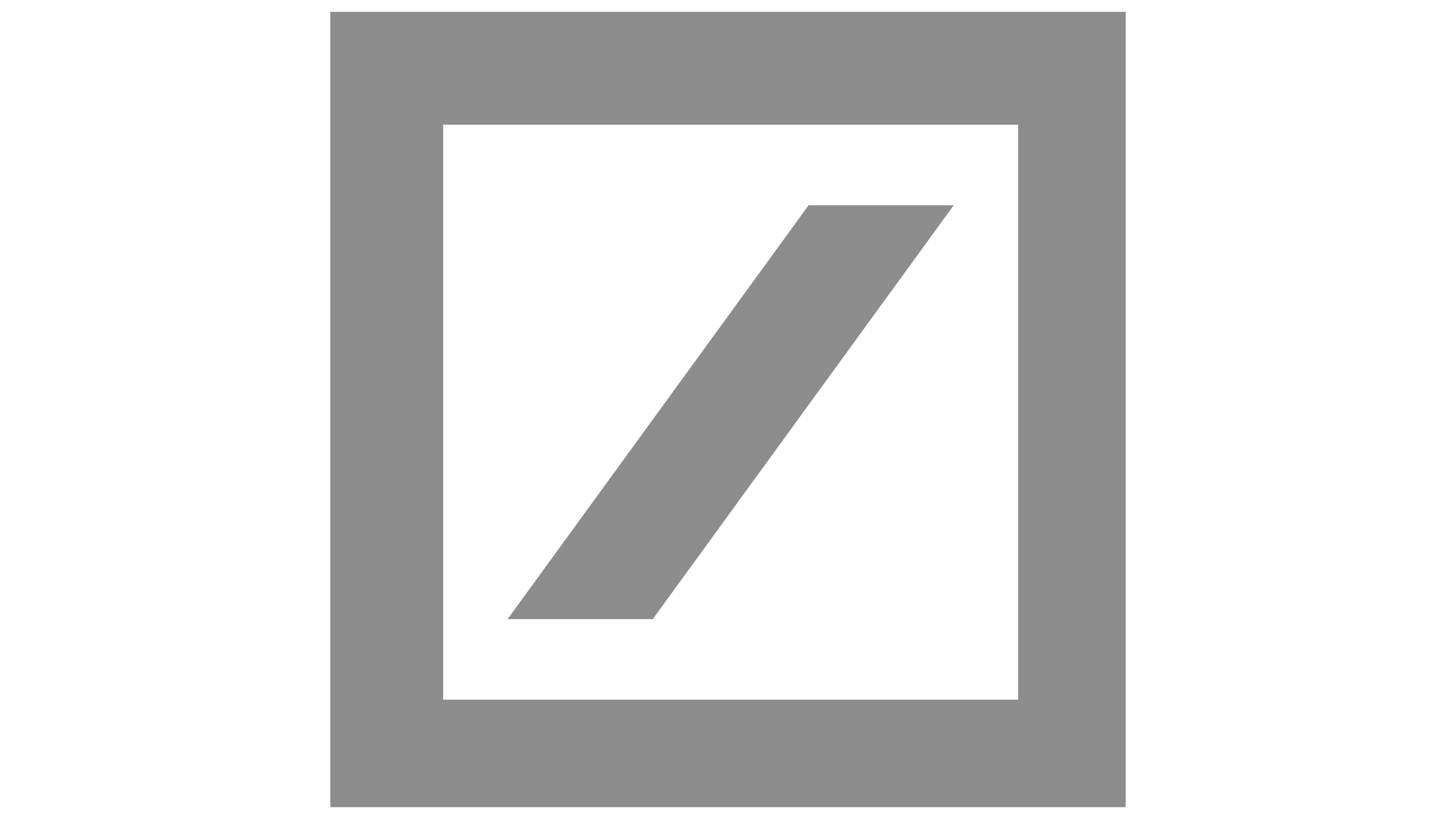 Logo Deutsche Bank in Grau