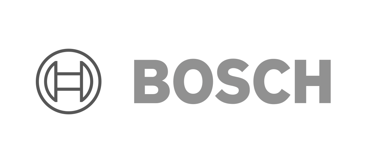 Logo Bosch in Grau