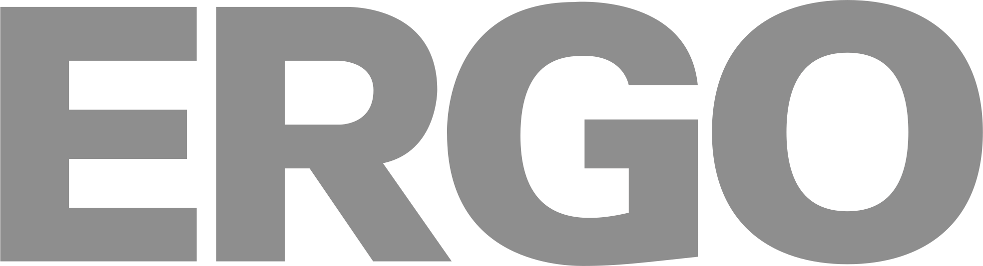 Logo ERGO in Grau