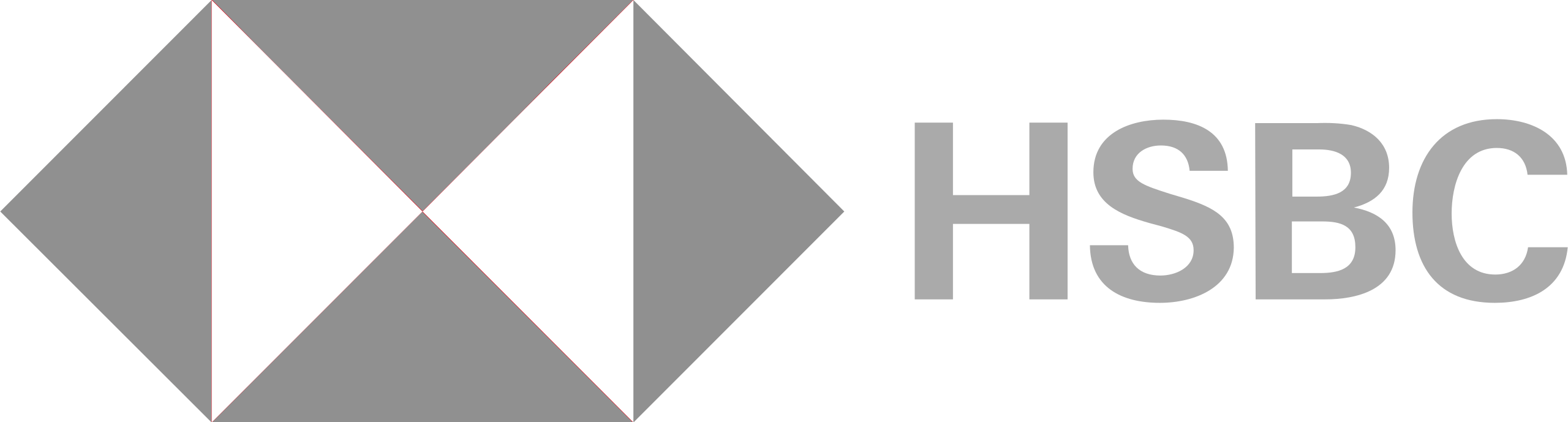 Logo HSBC in Grau